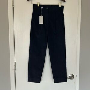 COS Navy Corduroy Pants 2 NWT